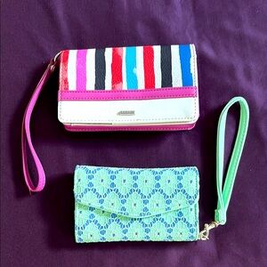 Relic Striped and Lace Wallet Set